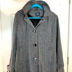 St. Johns Bay, extra large women’s peacoat
